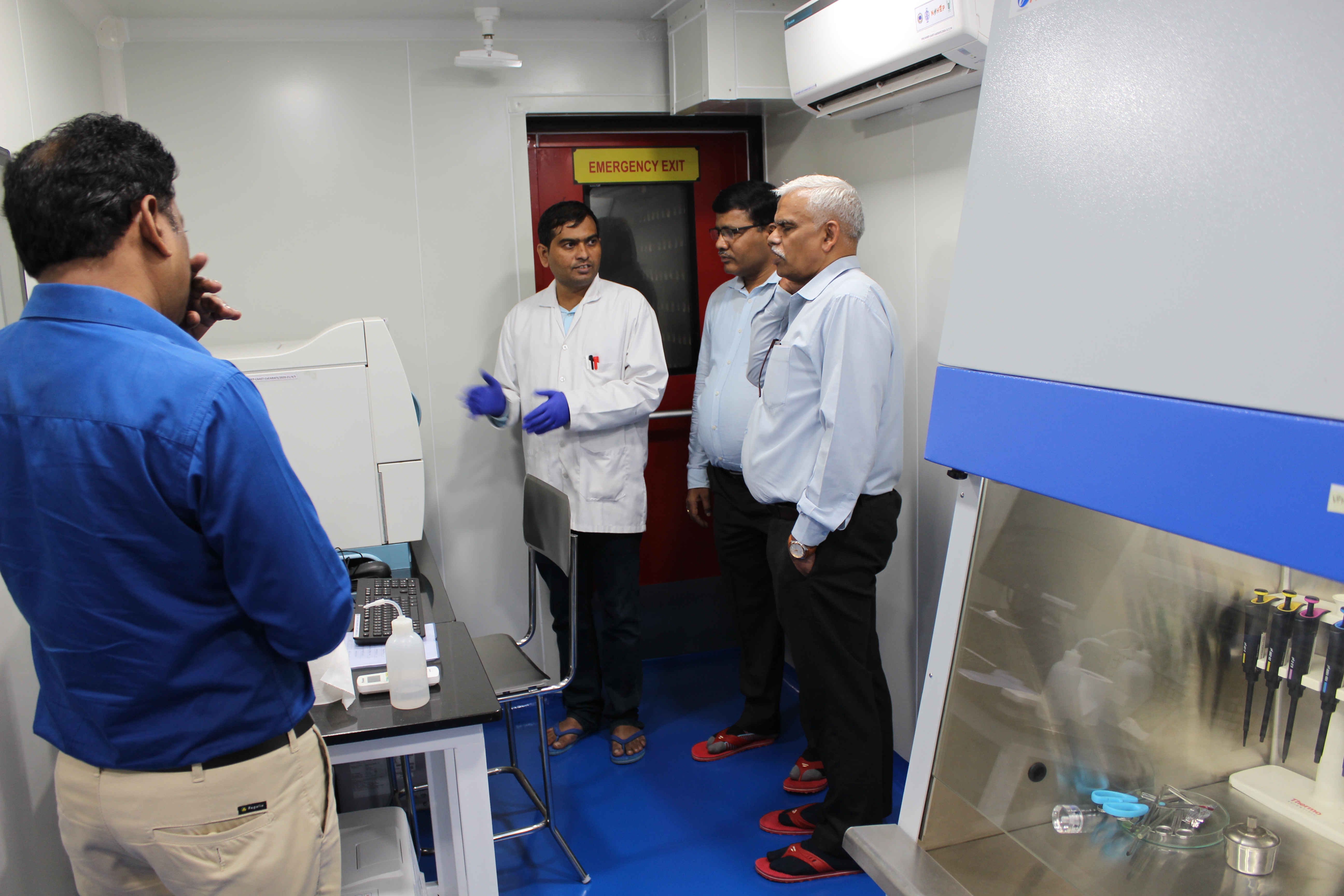 Hon. VC Dr. N. V. Patil Visit Photo 22.08.2023 8